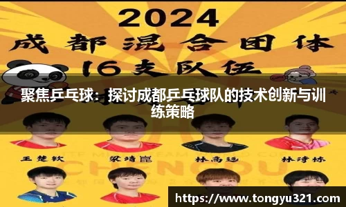 聚焦乒乓球：探讨成都乒乓球队的技术创新与训练策略