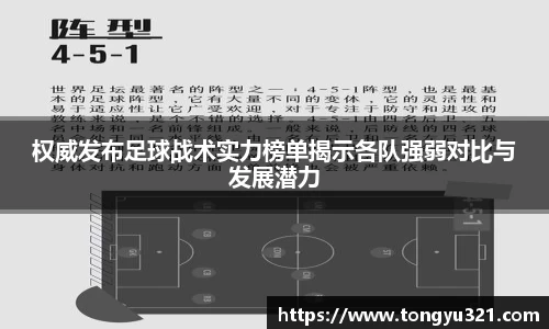 权威发布足球战术实力榜单揭示各队强弱对比与发展潜力