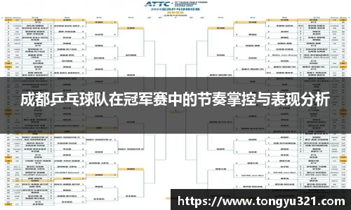 成都乒乓球队在冠军赛中的节奏掌控与表现分析